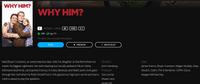 Why Him? iTunes 4K Digital Code (Redeems in iTunes; UHD Vudu & HD Google TV Transfer Across Movies Anywhere)