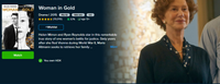 Woman in Gold Vudu HDX Digital Code