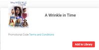 A Wrinkle in Time Google TV HD Digital Code (2018) (Redeems in Google TV; HD Movies Anywhere & HDX Vudu & HD iTunes Transfer Across Movies Anywhere)