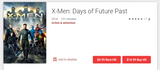X-Men: Days of Future Past HD Digital Code (Redeems in Movies Anywhere; HDX Vudu & HD iTunes & HD Google TV Transfer From Movies Anywhere) (Theatrical Version)