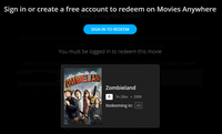 Zombieland 4K Digital Code (2009) (Redeems in Movies Anywhere; UHD Vudu & 4K iTunes & 4K Google TV Transfer From Movies Anywhere)